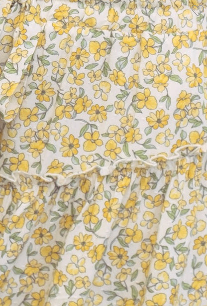 Yellow Daisies 2-Piece Short Set
