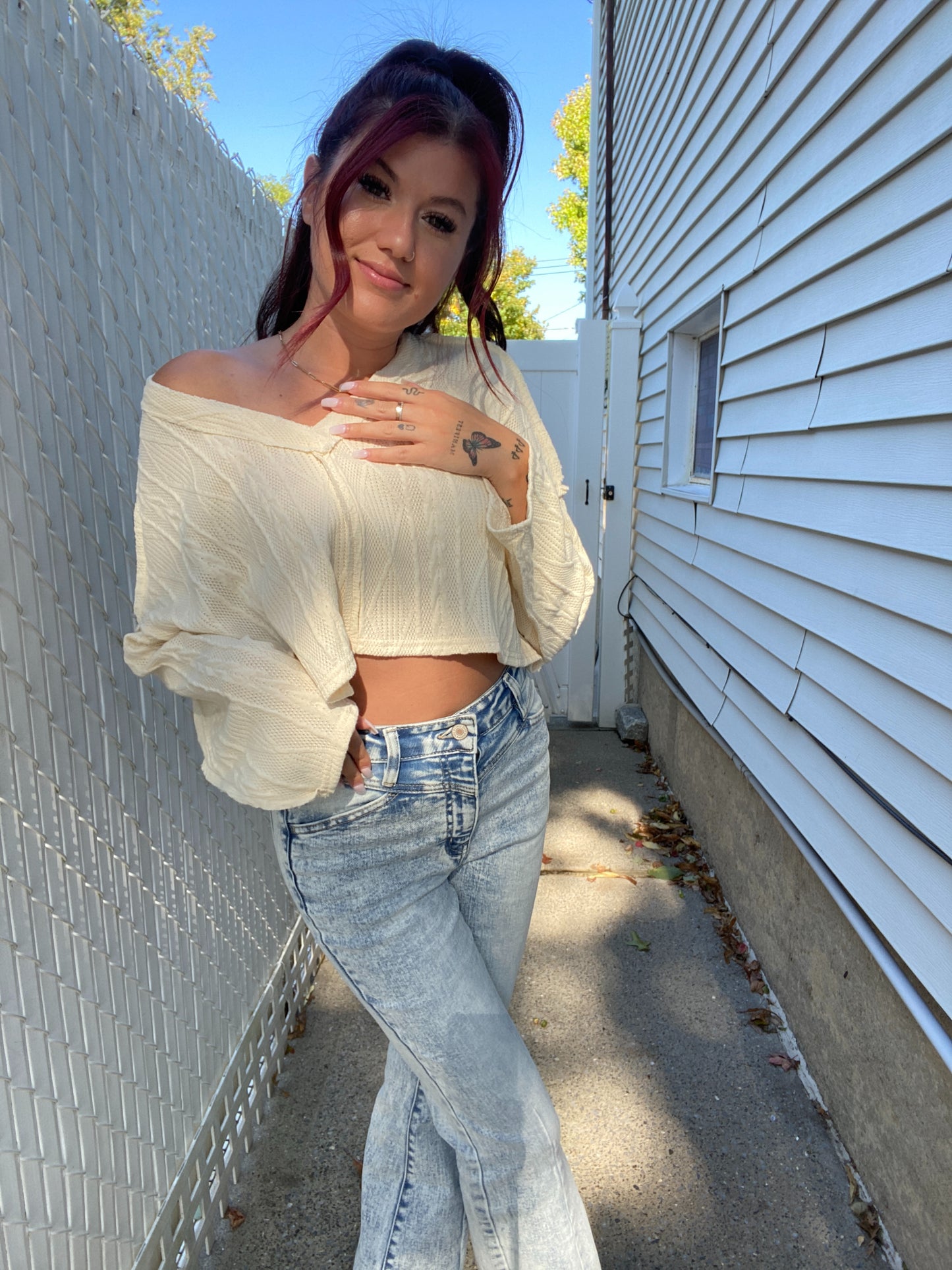 Cozy Cropped Sweater