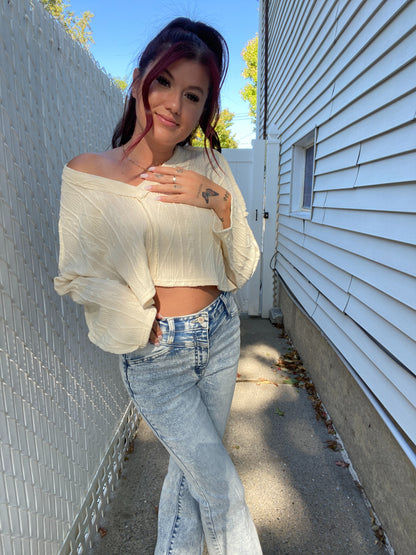 Cozy Cropped Sweater