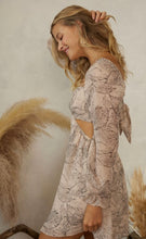 Load image into Gallery viewer, Metallic Chiffon Mini Dress