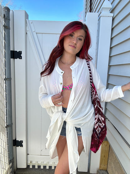 Easy Breezy Button Down
