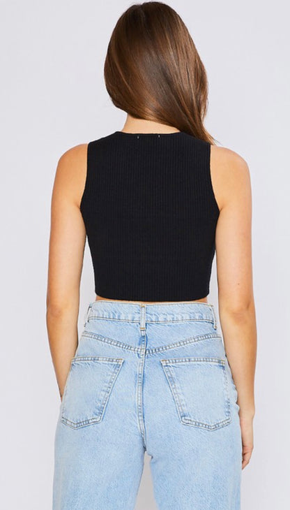 The Jeweled Knit Top