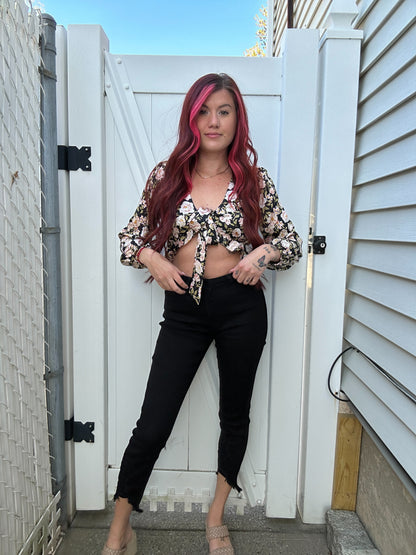 Oh Boy Floral Top
