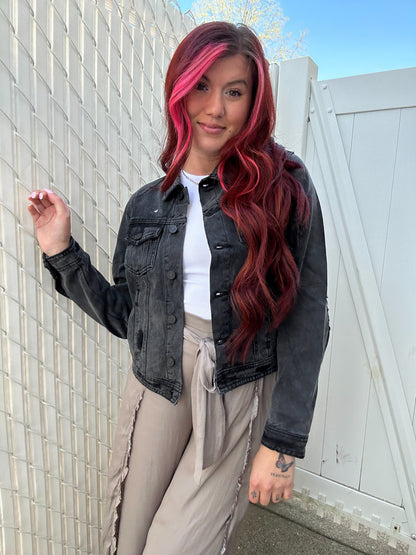 Black Delilah Denim Jacket
