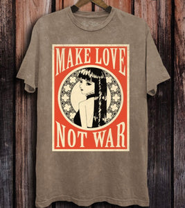 Make Love Not War Graphic