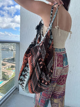 Load image into Gallery viewer, Boho Beach Bag Brown