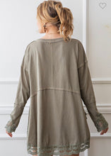 Load image into Gallery viewer, The Lacey Long Sleeve Tunic