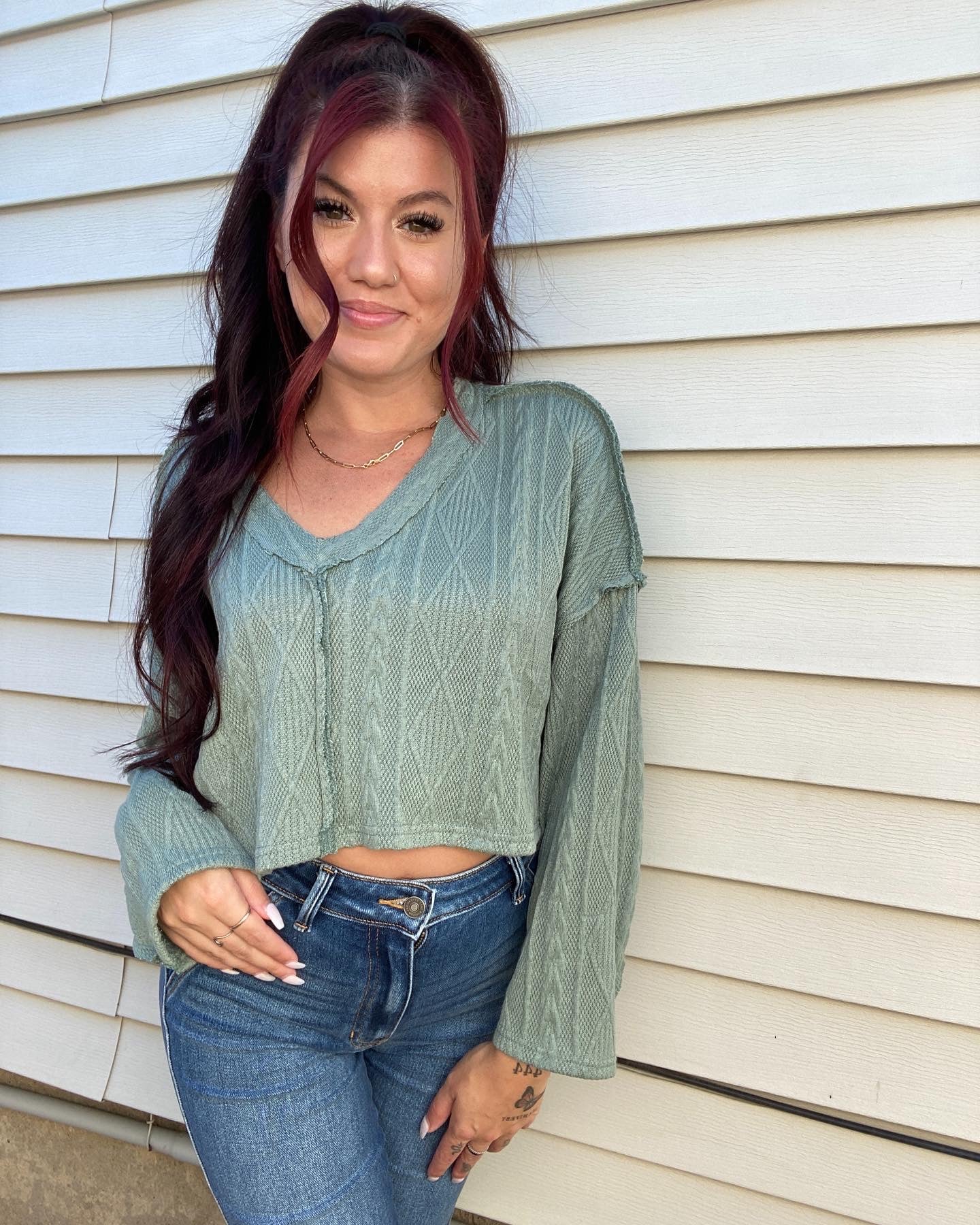 Cozy Cropped Sweater