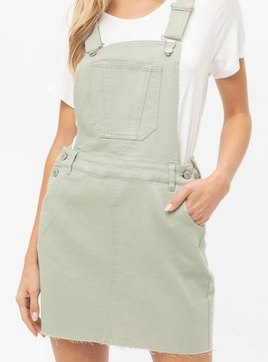 Denim Overall Dress