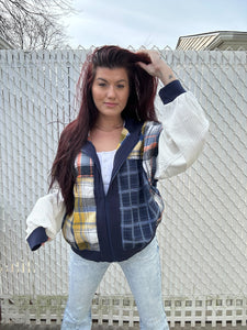 Another Plaid Zip Up