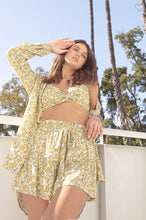 Load image into Gallery viewer, Yellow Daisies 2-Piece Short Set